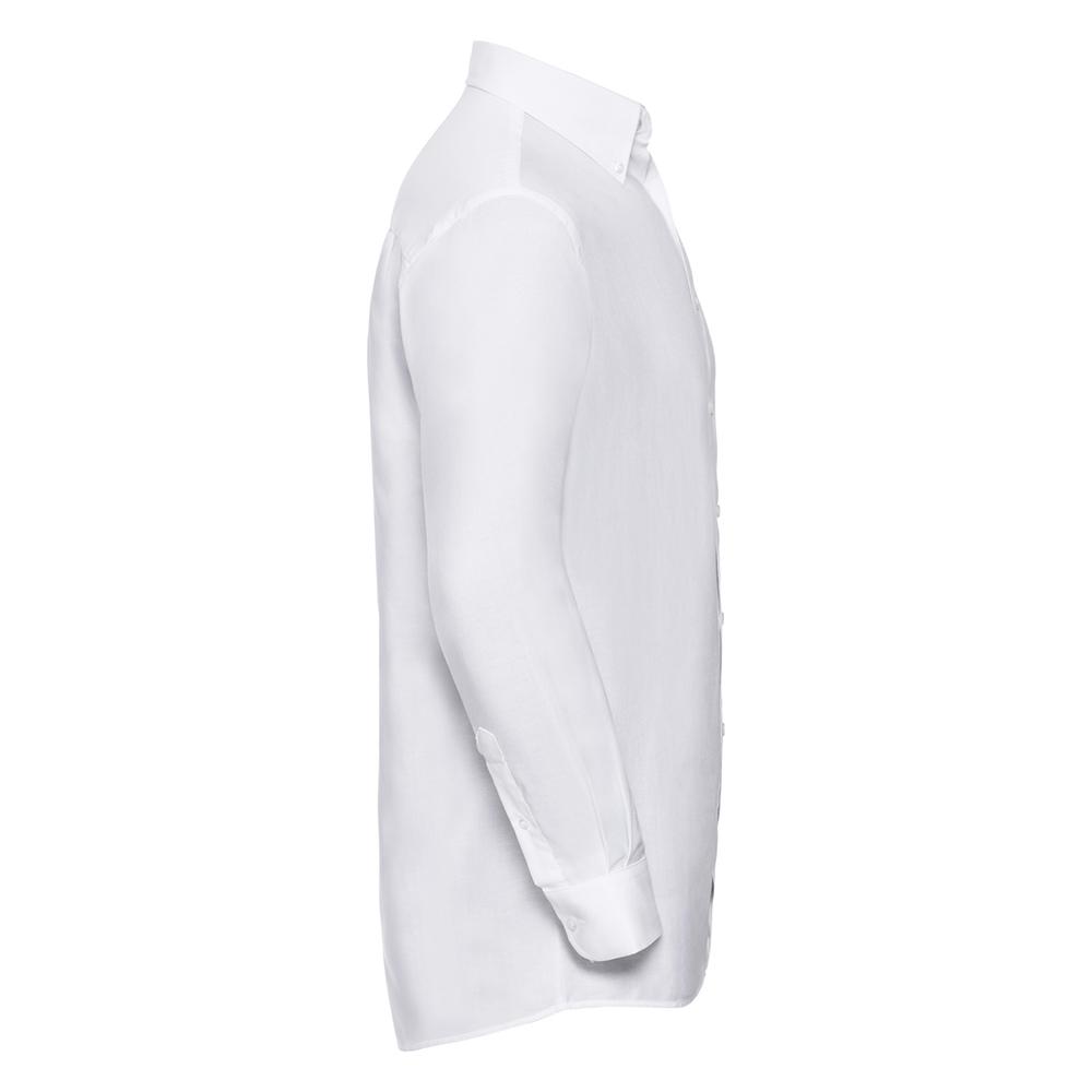 Russell Collection Mens Classic Oxford Long-Sleeved Shirt