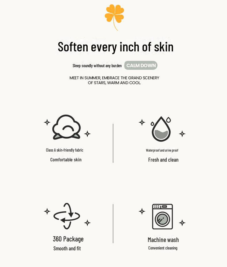 Wodoodporny Pikowany Ochraniacz na Materac Klasy A - Łóżko Podwójne, Oddychająca i Odporna na Wilgoć Narzuta