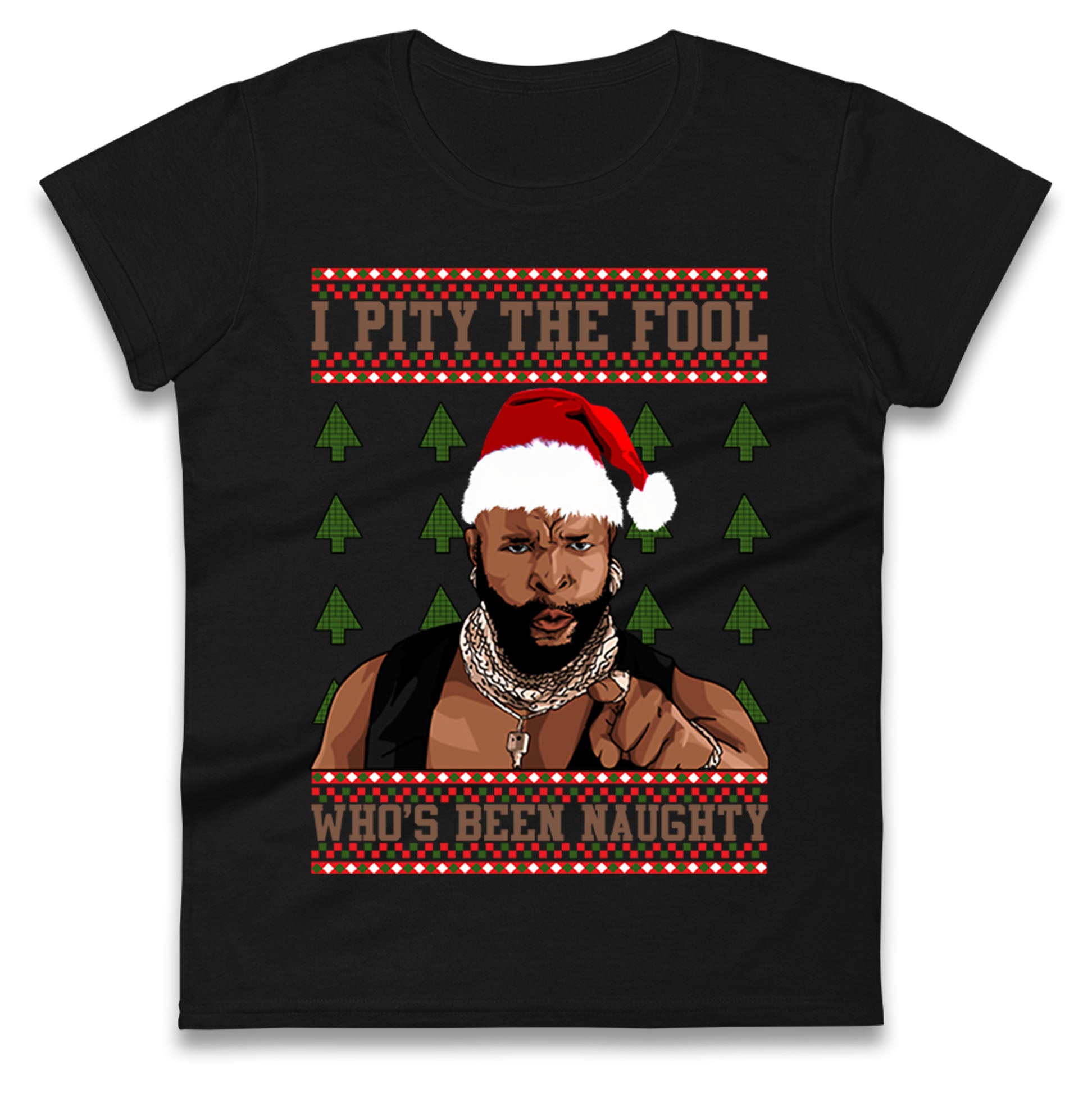 

Barry Wood Whos been naughty Christmas Womens T Shirt Mens Tops Tees Unisex 3XL
