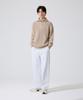 AGOD Basic Wide Sweatpants [White Melange]
