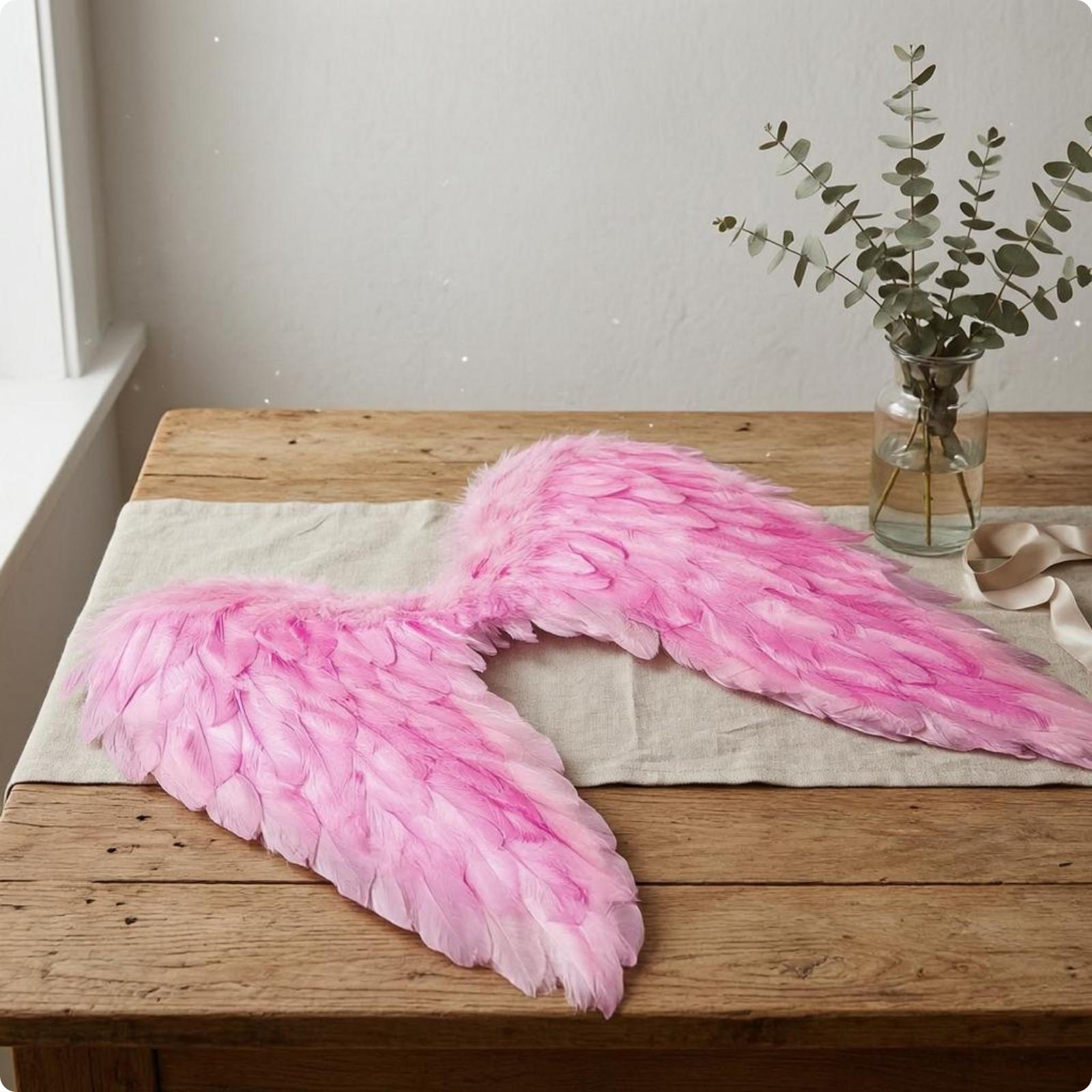 Pink Prop Feathered Appendages Layered