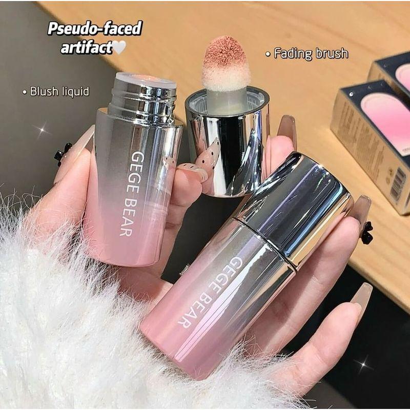 Gege Bear - Milk Coffee Water Velvet Cheek Blusher - 1-3