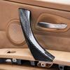 2 pcs car accessories carbon fiber texture left/right door handle pull cover trim for BMW 3 Series E90 E91 316 318 320 325 328i