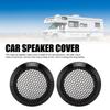 2Pcs Round Speaker Grill Metal Mesh Subwoofer Guard Replacement Speaker Guard Ceiling Installation