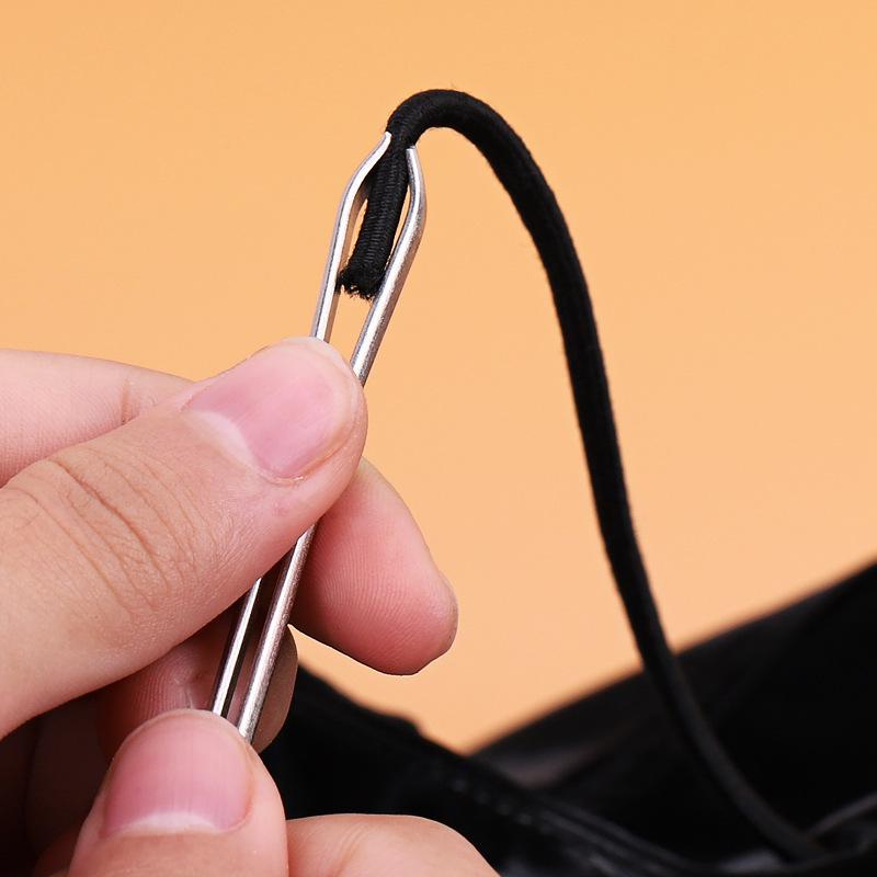 Verstellbarer Spannbandhalter, Einfädelhilfe, Nadelhalter, Klemme, Spanner für Band, Seideneinfädelhilfe