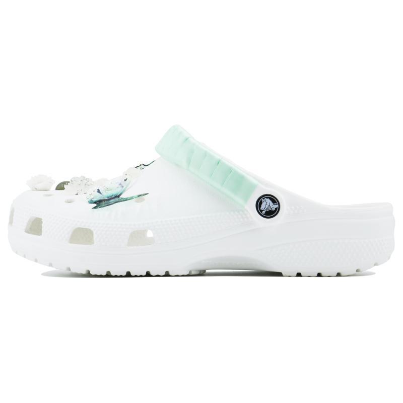Crocs Classic Clog Zhuang Zhou Dream Butterfly SDS Clogs Unisex White