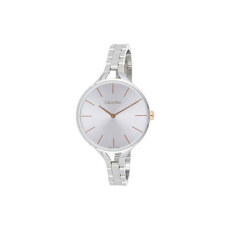 

Calvin Klein Quartz Watch 36Mm White Dial Women watches Silver K7E23B46 White Dial