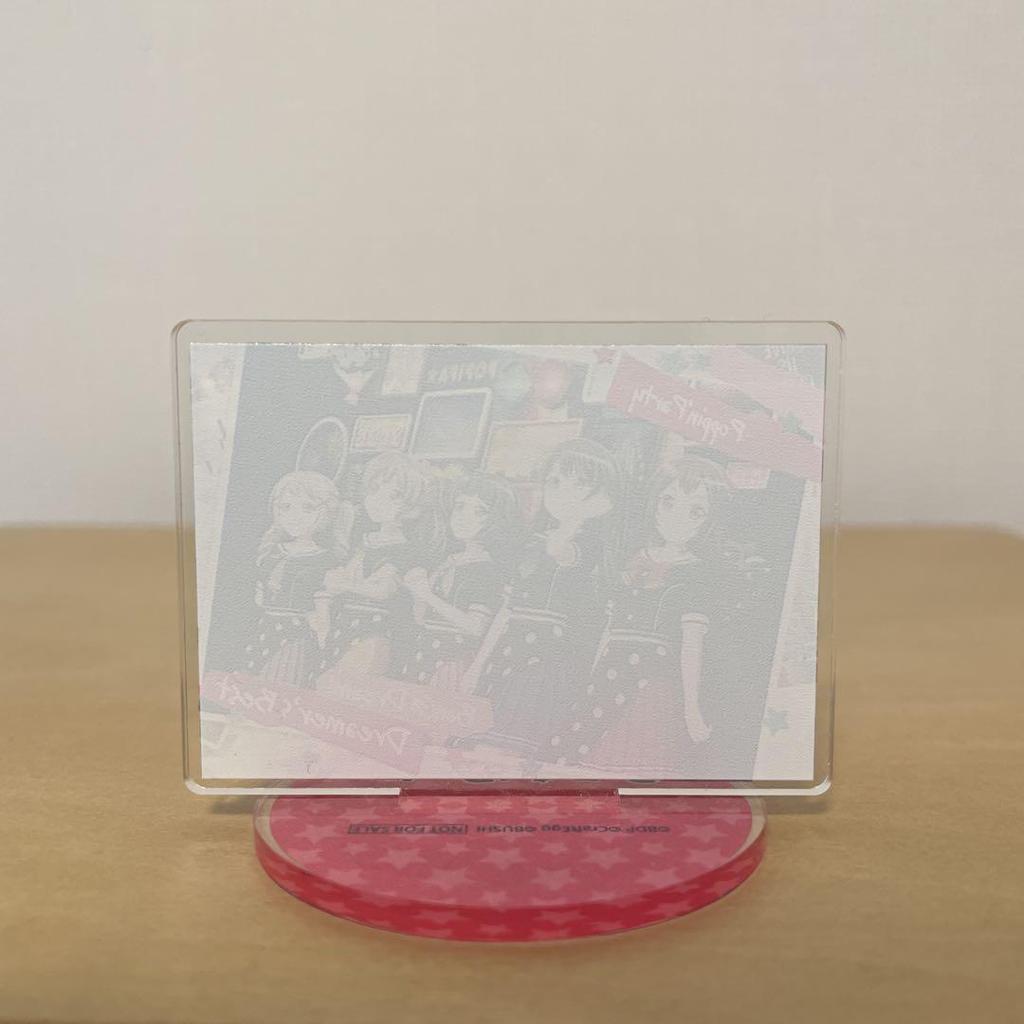 [USED] Poppin'Party BanG Dream! Dreamers Best Bonus Acrylic Stand