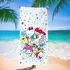 Cute Cartoon Printed Microfiber Beach Towel Quick Dry Soft Absorbent Bath Towel For Seaside