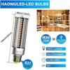 E27 LED Bulb 25W Warm White 2700K, Equivalent To E27 Screw Halogen Bulb 250w, 3000LM, 360 Angle, Non-dimmable, No Flicker