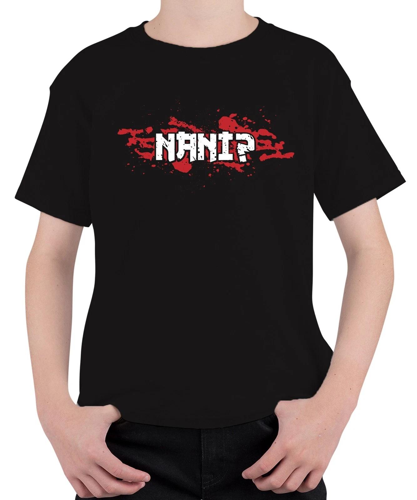 NANI? Anime Manga Ästhetik Otaku Japan Meme Gaming Japanisch Unisex Kinder T-Shi S