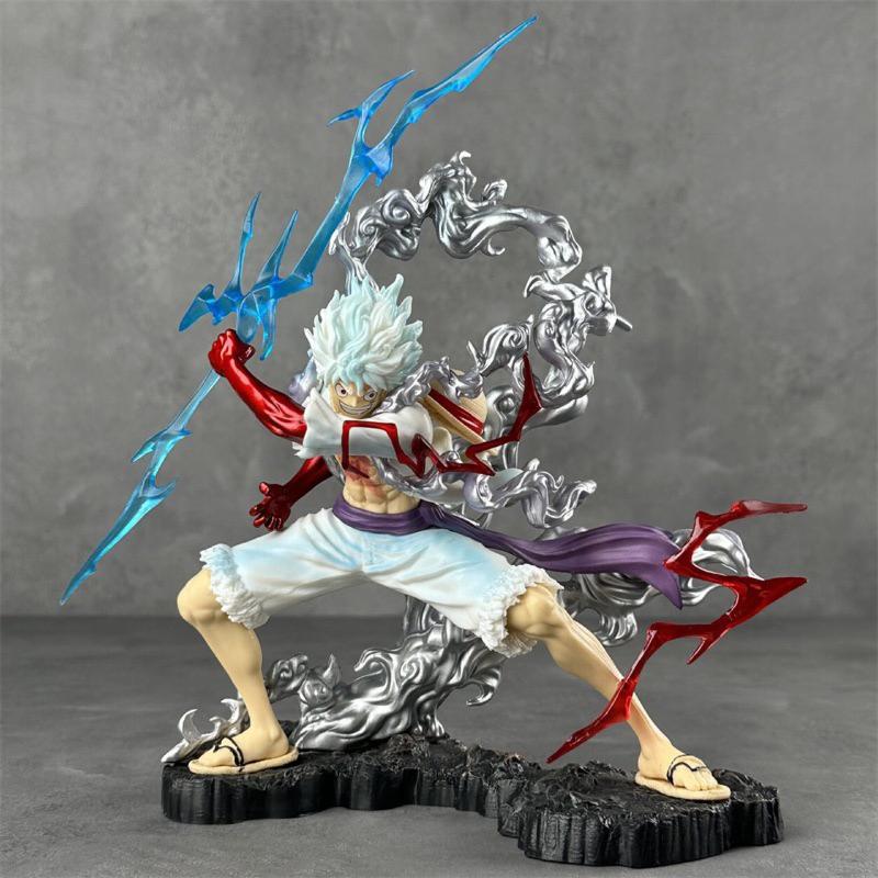 

Аниме Фигурка Gear 5 Thunderbolt Nika Luffy Игрушка Модель Статуэтка Коллекция Украшение Рабочего Стола