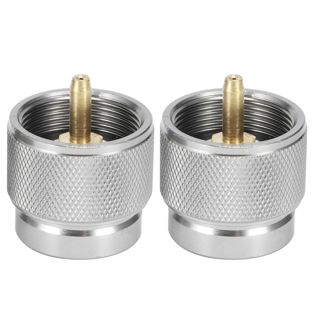 2Pcs G3/4 DN20 FNPT Outdoor Camping Stove Flat Tanks Converter Gas Charging Valve Adapter