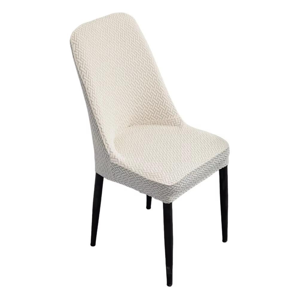 Anti-slip Jacquard Dining Chair Cover High-elastic Integrated Seat Cover  Wedding Party