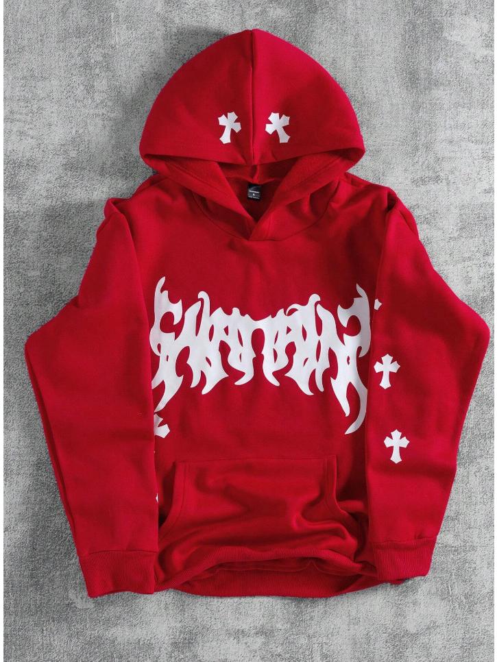 Autumn Unisex Digital Print Hoodie - American Street Style Hip Hop Sweatshirt XXL