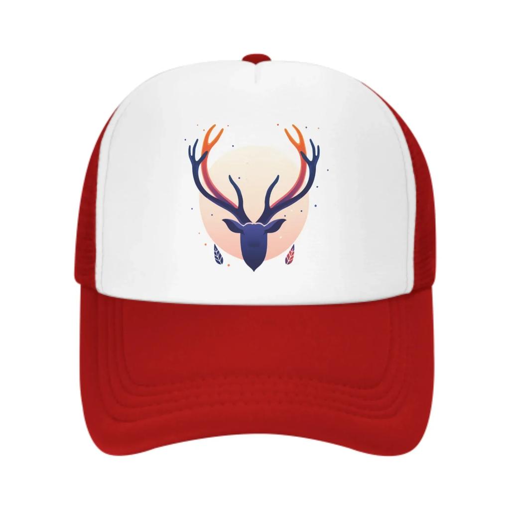 Deer New Summer Leisure Sports Daily Sun Hat Fishing Outdoor Activity Unisex Canvas Fashion Duck Tongue Cap