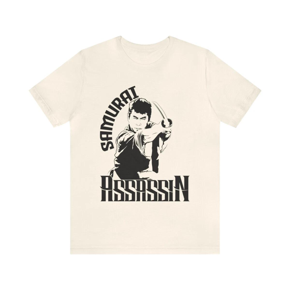 Samurai Assassin T shirt, Toshiro Mifune Japan Cinema, Samurai Sword Tee Shirt L
