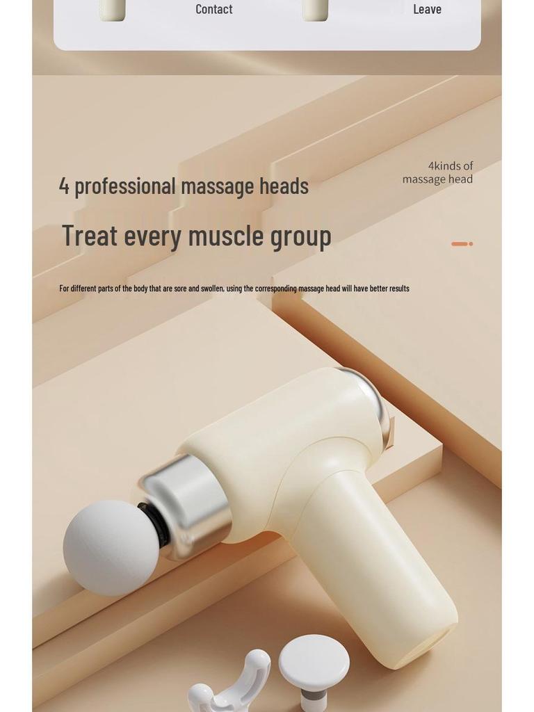 Elektrisches Muskelentspannungs-Massagegerät - Sport-Faszienpistole für Frauen