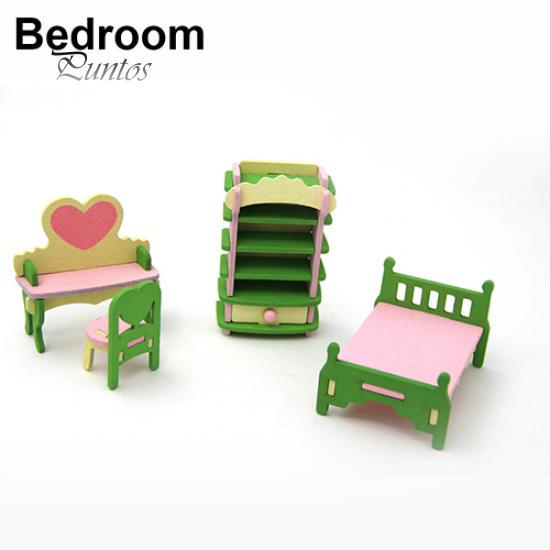 Miniatur-Hausmöbel-Zimmerspielzeug für Kinder