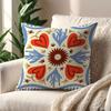 Fashion retro floral art geometric cushion cover For Pillow Printing Sofa Decoration Home Car Room Shop Office Nordic Simplicity