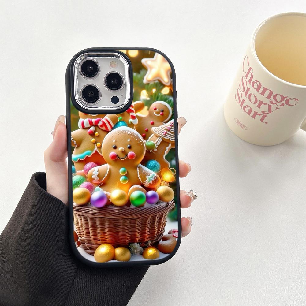 N107 Happy New Year Christmas art Soft Phone Cases для Samsung S24 S23 Plus A15 A35 A54 — фото 8