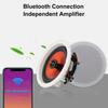 Herdio 300W Bluetooth inch speaker piece white ceiling speaker 6.5 in-ceiling 2-way/round type/1