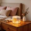 Marble Night Light Portable Touch Bedside Table Lamp Adjustable Lighting Modes Rechargeable Cordless LED Light Ambient Lighting for Bedroom Office