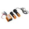 24V 250W Electric Bike Brushed Controller Aluminum Alloy Motor Speed Controller with Throttle Grips for Electric