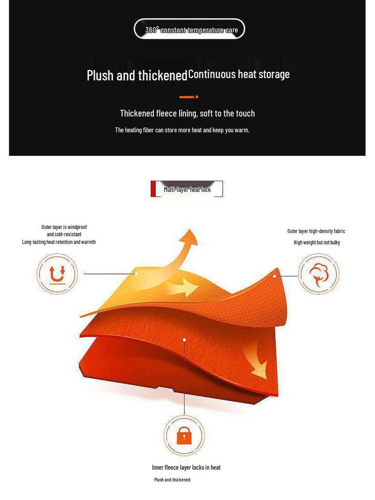 Conjunto de Ropa Deportiva para Hombre con Forro Polar para Otoño/Invierno