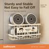 Metal Magnetic Basket Organizer Holder Space Saving Storage Rack High Quality Refrigerator Shelf