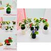 Decorative Lotus Artificial Plant With Injection Molded Craft For Bedroom And Lounge Decor