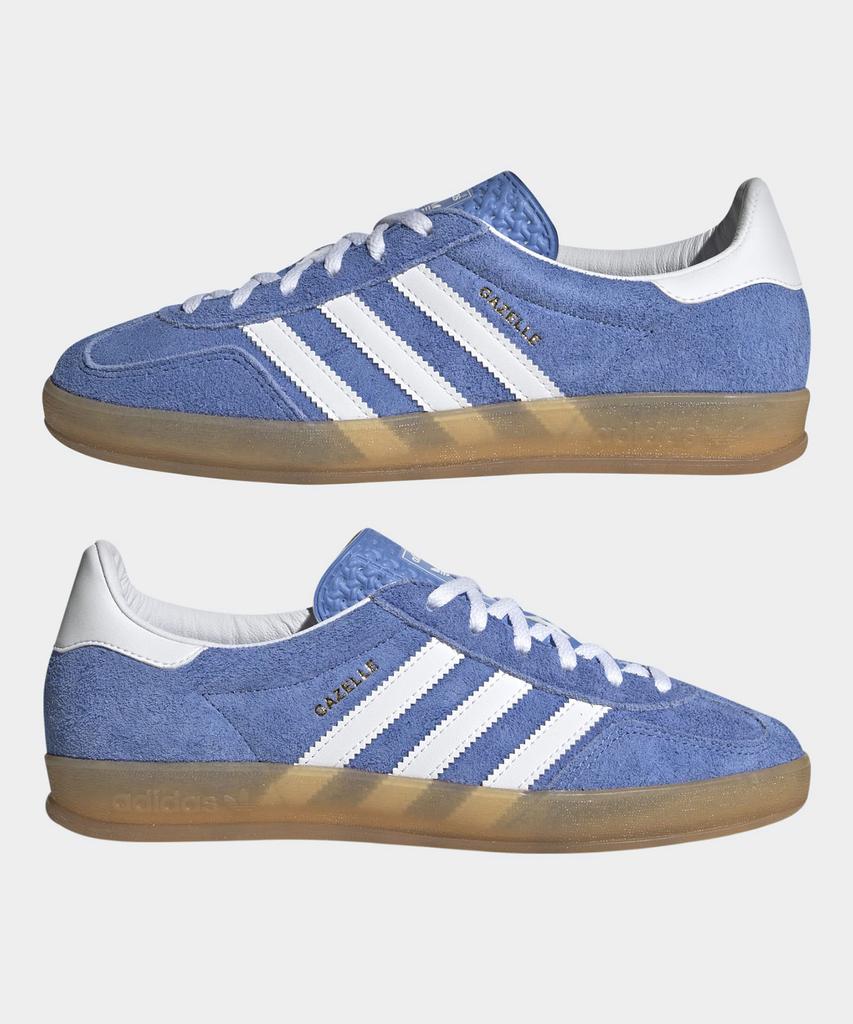 Adidas Gazelle Indoor - Blue:White / Hq8717