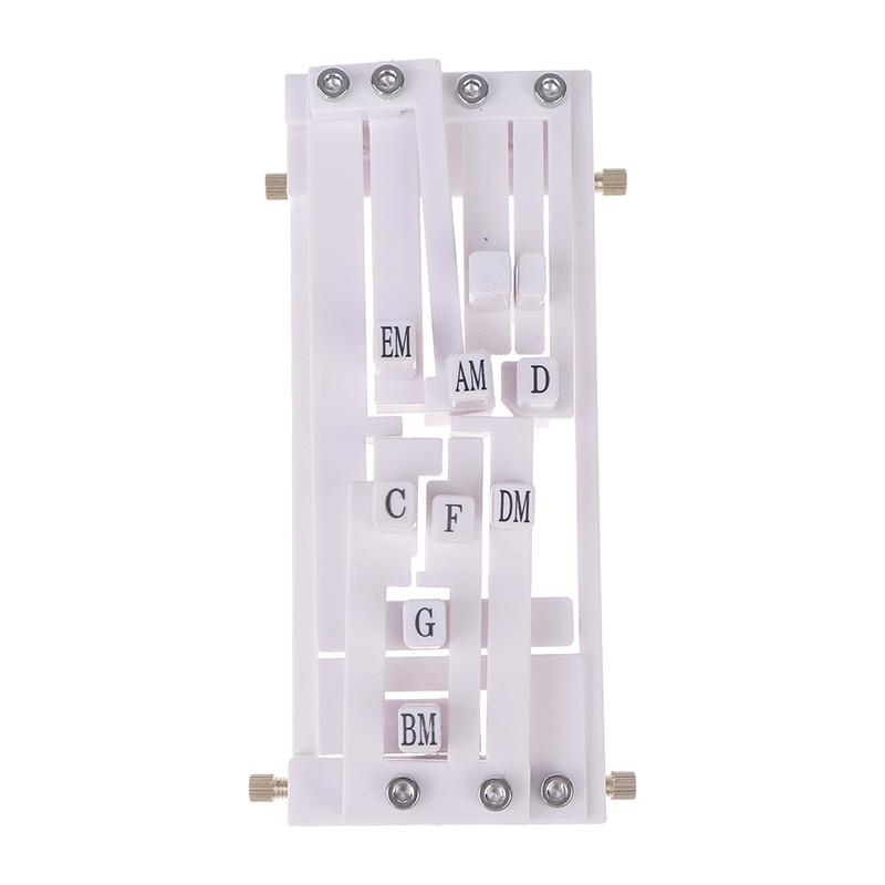 Plastic Guitar Chord Helper One-Touch Chords Presser Guitar Chord Trainer Practice Aid Trainer Assisted Learning For Beginners