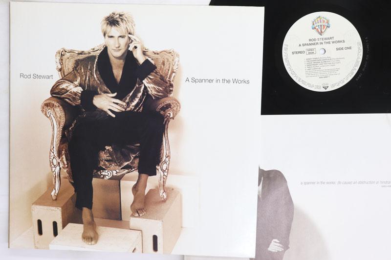 

LP Record ROD STEWART Spanner In The Works 9362458671 Warner Bros 1995 Europe Rock Used