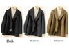 Women's 100% Wool Double-Faced Cashmere Mid-Length Coat - Versatile, High-End Suit Jacket for Petite Sizes