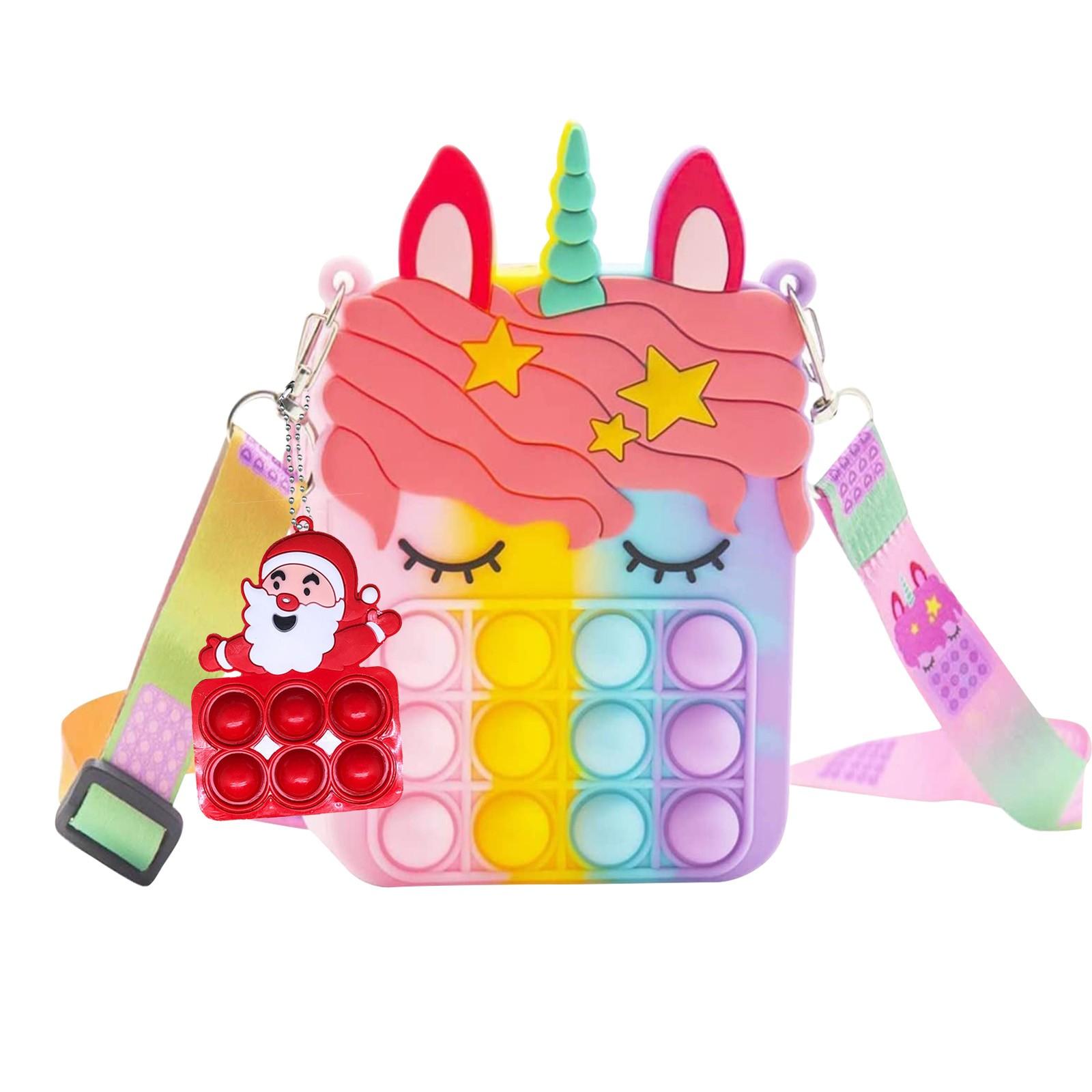 

Кошелек для монет с нажимной игрушкой, игрушки для снятия стресса с пузырьковой игрушкой для взрослых и детей