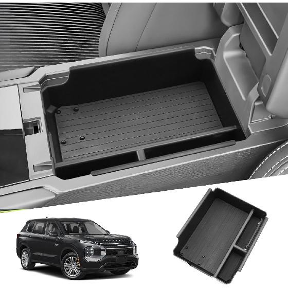 SHAOHAO for 2025 2026 Hyundai Tucson Lower Organizer for 2025 2026 Hyundai Tucson Accessories (Limited/Hybrid) Under Console Organizer Space Expand