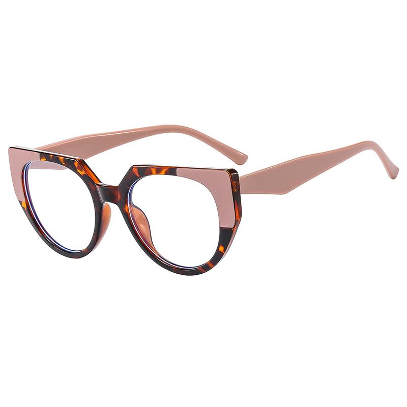 Oversized Women Eyeglasses Frames New In Simple Multicolor Eyewear Trendy Luxury Design Non-prescription Spectacles