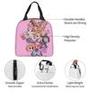 Custom One Pieces Insulated Lunch Bag for Outdoor Picnic Manga Portable Thermal Cooler Bento Box Men Women