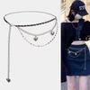 High-end High Waist Belts Butterfly Love Heart Weaving Waistband Strap  For Women Lady Girl Bridal