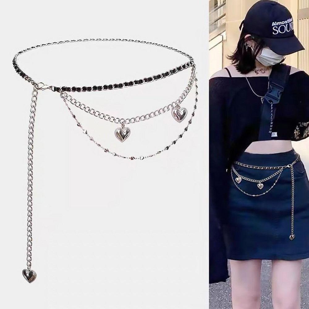 High-end High Waist Belts Butterfly Love Heart Weaving Waistband Strap  For Women Lady Girl Bridal