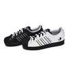 Adidas Originals Superstar 2 811 Manufacturing, Reverse Yin Yang Low top Skateboard Shoes Unisex Black White KK4473(Team80-)