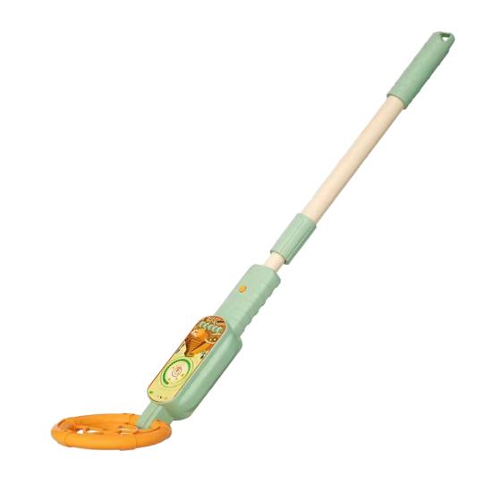 

Детский металлоискатель со световым звуком, выдвижная ручка, ручной инструмент для поиска металла, детский активный отдых на пляже, игрушка STEM для мальчиков и девочек, подарок