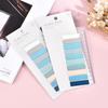 Morandi Color Pet Sticky Notes and Index Tabs - Fresh, Loose-Leaf Memo Pad Labels