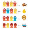 Wooden Children'S Early Education Puzzle Magnetic Numbers Alphabet Cognitive Pairing Fun Table Fishing Game