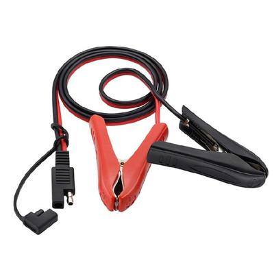 MultiPurpose SAE To Alligator Clamps Charger Cable for Solar Charger Motorcycle Maintenance Power Supply Cable 100cm