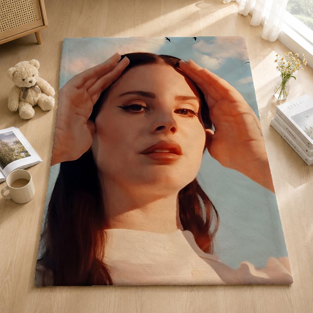 Musik L-Lana Del Rey Kuscheldecken Weiche Warme Flanelldecke Bettwäsche Für Bett Wohnzimmer Zuhause Sofa