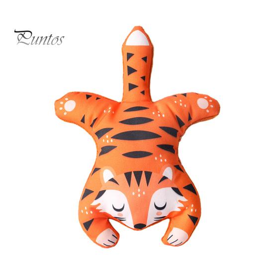 Lion Fox Shape Pet Plush Squeaky Toy Small Medium Dogs Bone Aggressive Chewers Bite-resistant Dog Plush Toy Pet