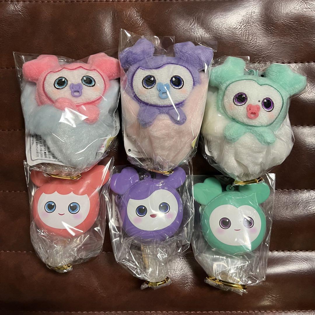 

[USED] Contactless TWICE Silicone Mini Wallet Swaddle Mascot MinaSanaMomo