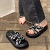 Sandals with Skirts, Fairy Fairy Style Platform Roman Shoes, New High-end Sandals for Summer 2025